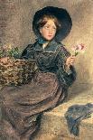 The Flower Girl, 1833-William Henry Hunt-Giclee Print