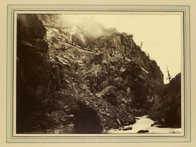 Canon of the Rio Las Animas (Colorado), C.1880