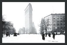 Flatiron Building After Snowstorm-William Henry Jackson-Photo