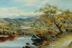 The Lledr Valley, Capel Curig-William Henry Mander-Stretched Canvas