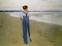 The Holy Grail, Covered with White Silk, Came into the Hall-William Henry Margetson-Giclee Print
