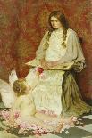 'What Big Eyes You Have, Grandmother!' Said She-William Henry Margetson-Giclee Print