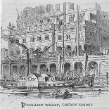 Adelaide Wharf, London Bridge, 1840-William Henry Prior-Mounted Giclee Print