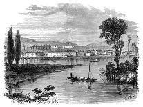 Adelaide Wharf, London Bridge, 1840-William Henry Prior-Framed Giclee Print