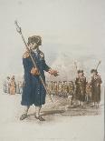 Alderman in Civic Costume Looking Towards St Paul's Cathedral, London, 1805-William Henry Pyne-Giclee Print