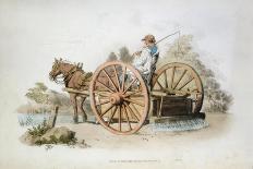 The Worsted Winder, 1805-William Henry Pyne-Giclee Print