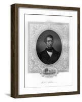 William Henry Seward, Us Secretary of State under Lincoln and Johnson, 1862-1867-Brady-Framed Giclee Print