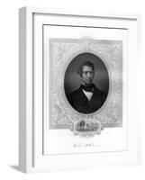 William Henry Seward, Us Secretary of State under Lincoln and Johnson, 1862-1867-Brady-Framed Giclee Print