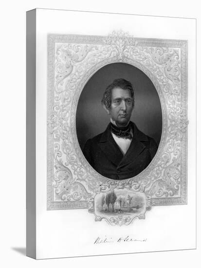 William Henry Seward, Us Secretary of State under Lincoln and Johnson, 1862-1867-Brady-Stretched Canvas