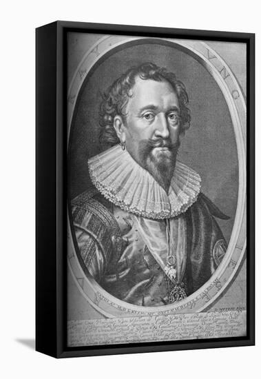 William Herbert, Third Earl of Pembroke, 17th century, (1923)-Robert van Voerst-Framed Stretched Canvas