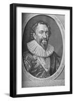 William Herbert, Third Earl of Pembroke, 17th century, (1923)-Robert van Voerst-Framed Giclee Print