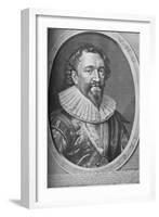 William Herbert, Third Earl of Pembroke, 17th century, (1923)-Robert van Voerst-Framed Giclee Print