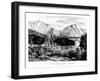 William Herschel's 20Ft Telescope Erected at Feldhausen, Cape of Good Hope, 1834-1838-G H Ford-Framed Giclee Print