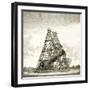 William Herschel's Forty-Foot Telescope-null-Framed Giclee Print