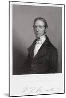 William Hickling Prescott, engraved by Thomas B. Welch-A.S. Southworth-Mounted Giclee Print