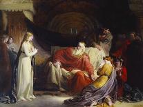 King Lear and His Three Daughters-William Hilton-Giclee Print