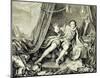 William Hogarth (Garrick in the role of Richard III.) Art Poster Print-null-Mounted Poster