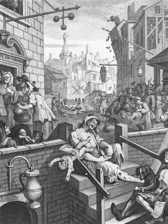 Gin Lane, 1751