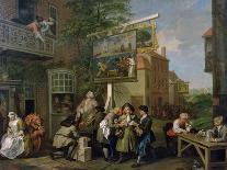 The Election II: Canvassing for Votes, 1754-55-William Hogarth-Giclee Print
