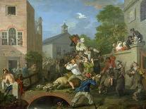 The Industrious 'Prentice Lord Mayor of London, from the Series "Industry and Idleness"-William Hogarth-Giclee Print