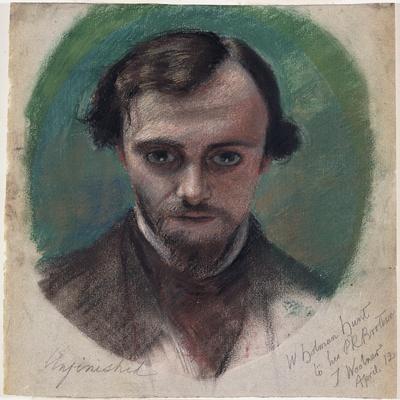 Portrait of Dante Gabriel Rossetti, 1853