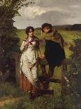 The Lovers Vow' (Scene c.1800)-William Holyoake-Giclee Print