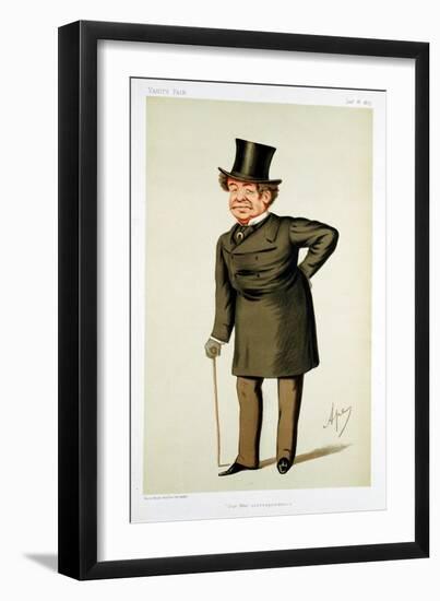 William Howard Russell, Irish-Born British Journalist, 1875-Carlo Pellegrini-Framed Giclee Print