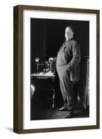 William Howard Taft Weighed over 300 Pounds When He Was President, Ca. 1910-null-Framed Photo
