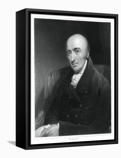 William Hyde Wollaston, English Chemist and Physicist-W Holl-Framed Stretched Canvas