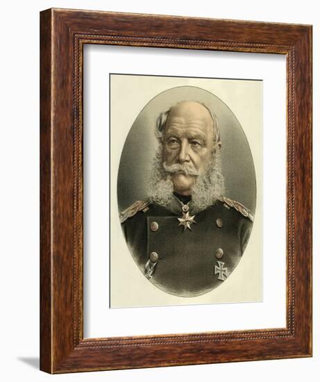 William I, Emperor of Germany-English School-Framed Giclee Print