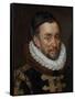 William I, Prince of Oranje, C.1579-Adriaen Thomasz Key-Framed Stretched Canvas