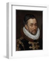 William I, Prince of Oranje-Adriaen Thomasz Key-Framed Art Print