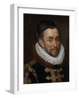 William I, Prince of Oranje-Adriaen Thomasz Key-Framed Art Print