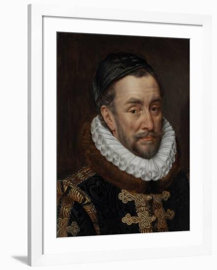 William I, Prince of Oranje-Adriaen Thomasz Key-Framed Art Print