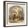 William I Receiving a Fatal Hurt at Mantes-James William Edmund Doyle-Framed Giclee Print