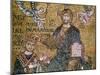 William II King of Sicily Receiving a Crown from Christ-null-Mounted Giclee Print