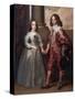 William II, Prince of Orange, and His Bride, Mary Henrietta Stuart, First Third of 17th C-Sir Anthony Van Dyck-Stretched Canvas