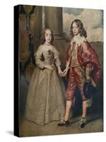 'William II, Prince of Orange, and his Bride, Mary Stuart', 1641 (c1927)-Anthony Van Dyck-Stretched Canvas