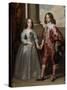 William Ii, Prince of Orange, and His Bride, Mary Stuart, 1641-Sir Anthony Van Dyck-Stretched Canvas