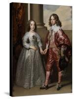William Ii, Prince of Orange, and His Bride, Mary Stuart, 1641-Sir Anthony Van Dyck-Stretched Canvas