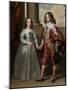 William II, Prince of Orange, and His Bride, Mary Stuart-Anthony Van Dyck-Mounted Art Print