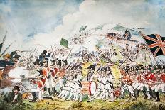 The Queen's Own Royal Dublin Militia Going into Action at the Battle of Vinegar Hill, Wexford, 1798-William II Sadler-Framed Premium Giclee Print