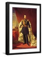 William III (1817-189), King of the Netherlands, 1856-Nicolaas Pieneman-Framed Giclee Print