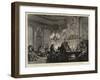 William III and Dutch Courtiers in the Smoking Pavilion of His Pleasure House by the River-null-Framed Giclee Print