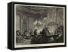 William III and Dutch Courtiers in the Smoking Pavilion of His Pleasure House by the River-null-Framed Stretched Canvas