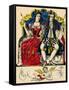 William III and Mary II, King and Queen of Great Britain and Ireland from 1688, (1932)-Rosalind Thornycroft-Framed Stretched Canvas