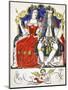 William III and Mary II, King and Queen of Great Britain and Ireland from 1688, (1932)-Rosalind Thornycroft-Mounted Giclee Print