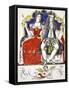 William III and Mary II, King and Queen of Great Britain and Ireland from 1688, (1932)-Rosalind Thornycroft-Framed Stretched Canvas