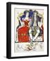 William III and Mary II, King and Queen of Great Britain and Ireland from 1688, (1932)-Rosalind Thornycroft-Framed Giclee Print