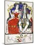 William III and Mary II, King and Queen of Great Britain and Ireland from 1688, (1932)-Rosalind Thornycroft-Mounted Giclee Print